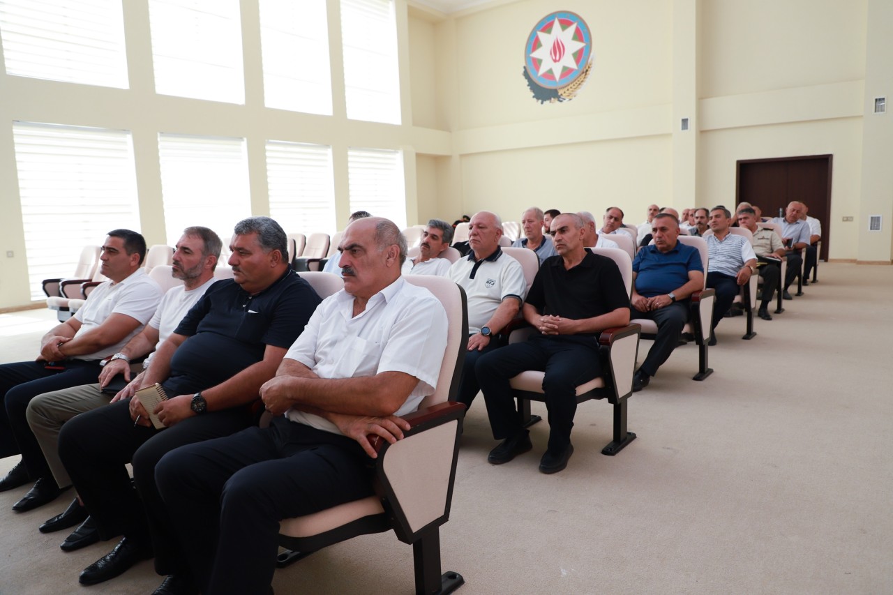 Dövlət Xidməti müəllimlər üçün tədbir keçirdi - FOTOLAR